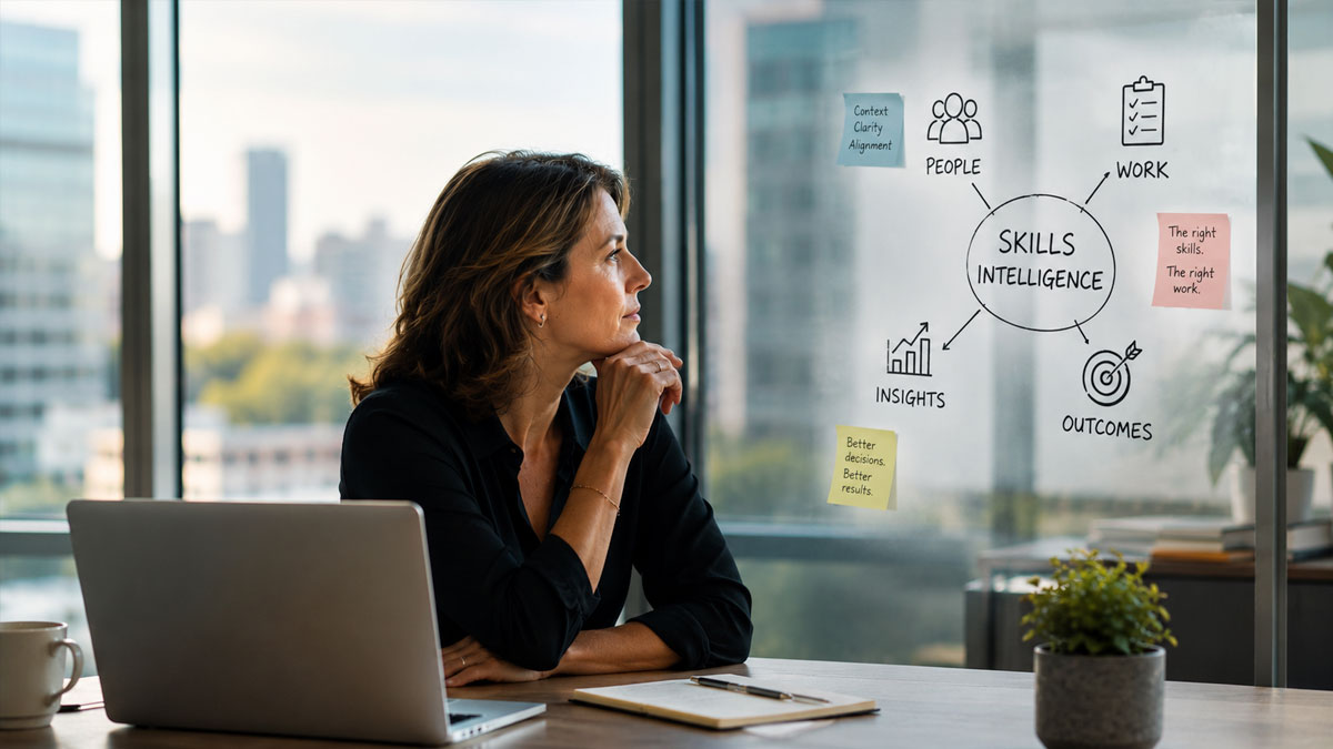 Diagram contrasting AI agents rediscovering context on every run versus operating against structured, executable enterprise knowledge to reduce token consumption.