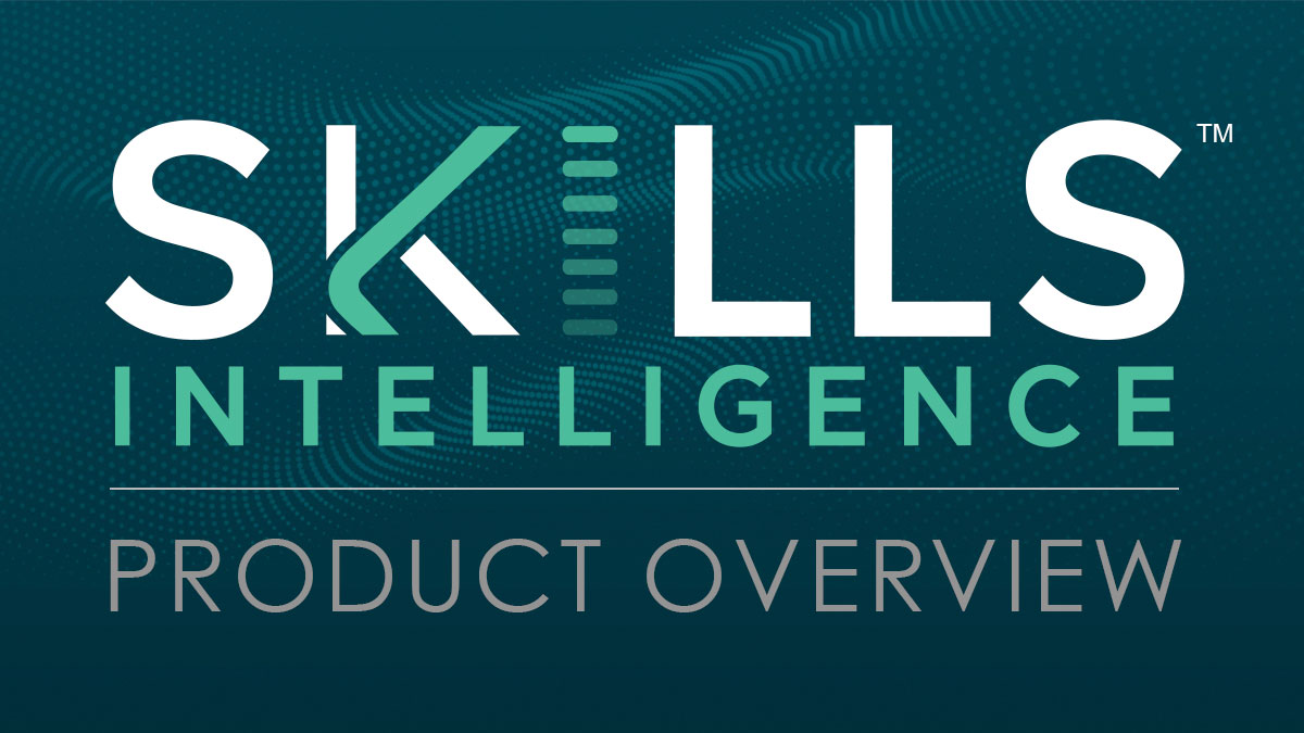 Career Highways Skills Intelligence platform overview video